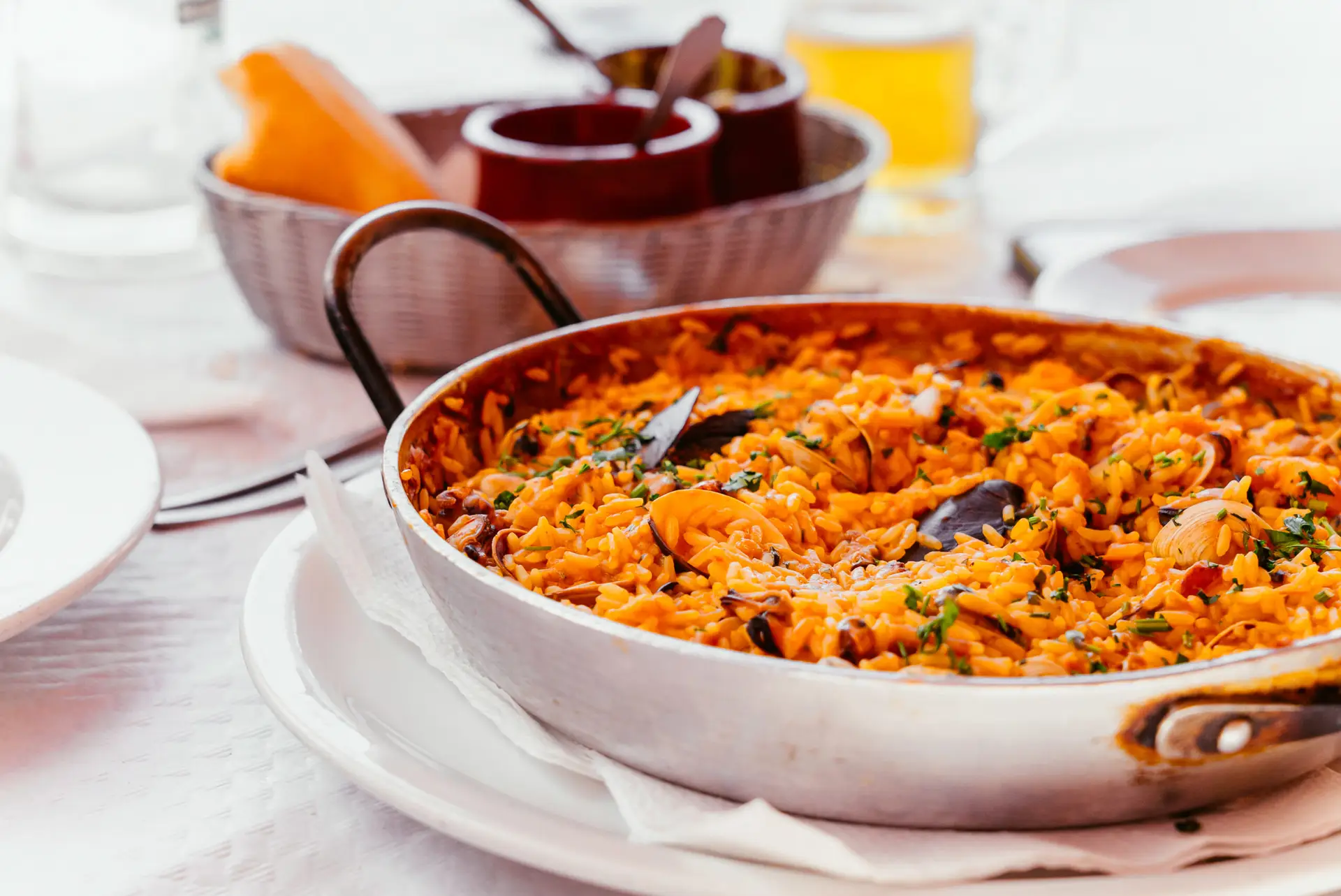 Golden Saffron Paella
